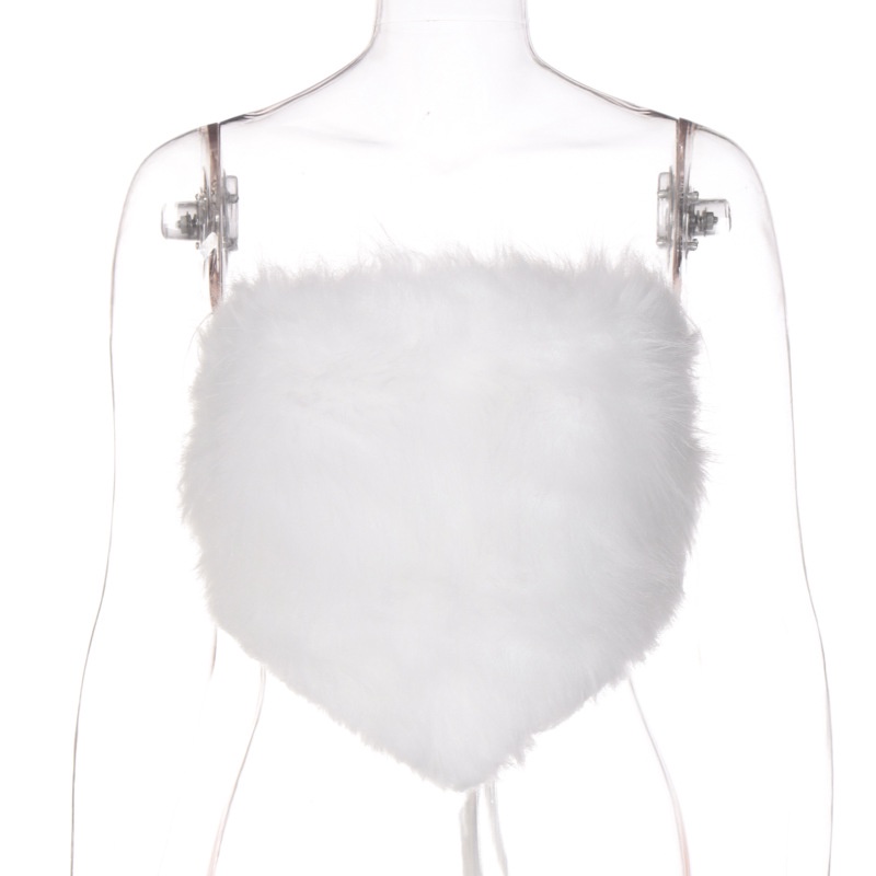 Áo Nhung Trễ Vai Thiết Kế Cột Dây Trẻ Trung Quyến Rũ Dành Cho Nữ