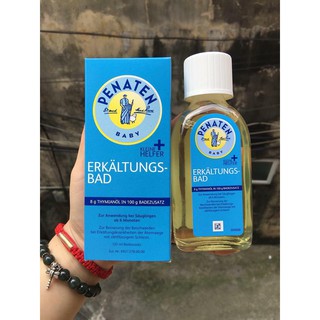 Tinh Dầu Tắm Chống Cảm PENATEN Cho Bé Đức 125ml