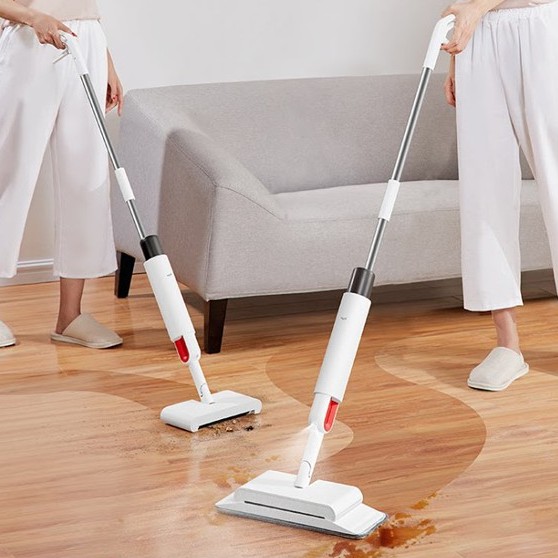 [ BẢO HÀNH 1 ĐỔI 1 ] Cây Lau Nhà Xiaomi Deerma Water Spray Mop / Lau nhà hút bụi Deerma TB 900