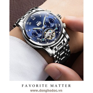 Đồng hồ Cơ Nam KINYUED JAYDEN - Dây Thép Đúc Đặt - Máy Automatic cao cấp