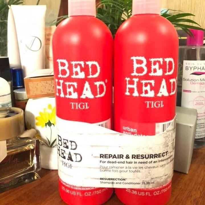 [Auth] cặp dầu gội xả Tigi Bed Head 750ml có Bill