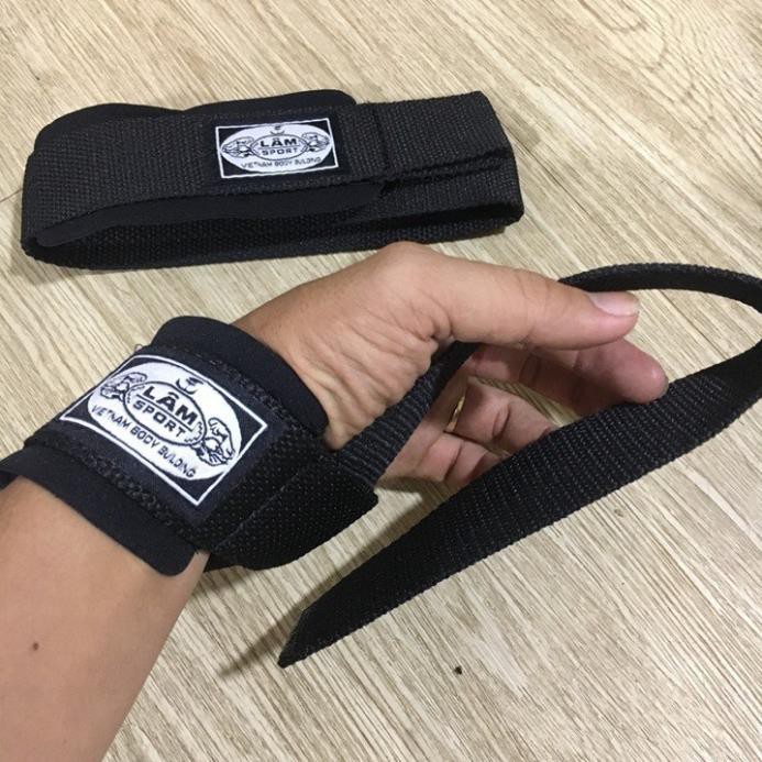 BỘ 2 DÂY KÉO LƯNG TẬP GYM - HỖ TRỢ TẬP LUYỆN CÁC BÀI VỚI THANH BAR - THƯƠNG HIỆU LAMSPORT - BỀN, CHẮC CHẮN, ĐẸP