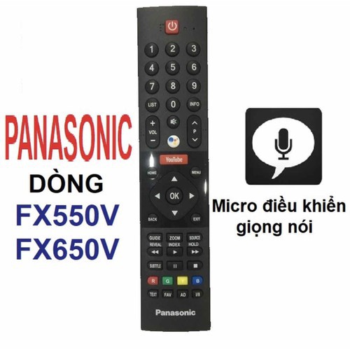 Điều khiển Panasonic giọng nói YOUTUBE