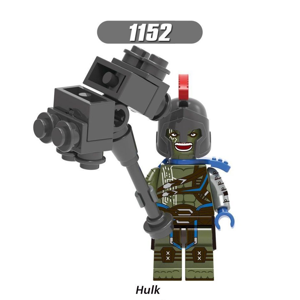 Mô hình nhân vật siêu anh hùng mavel Hulk Hawkeye Người Nhện Scarlet Đội trưởng Mỹ X0244