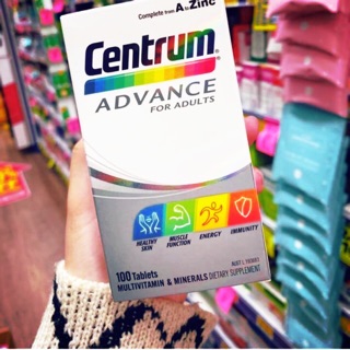 Vitamin Tổng Hợp Centrum Advance cho người dưới 50 tuổi
