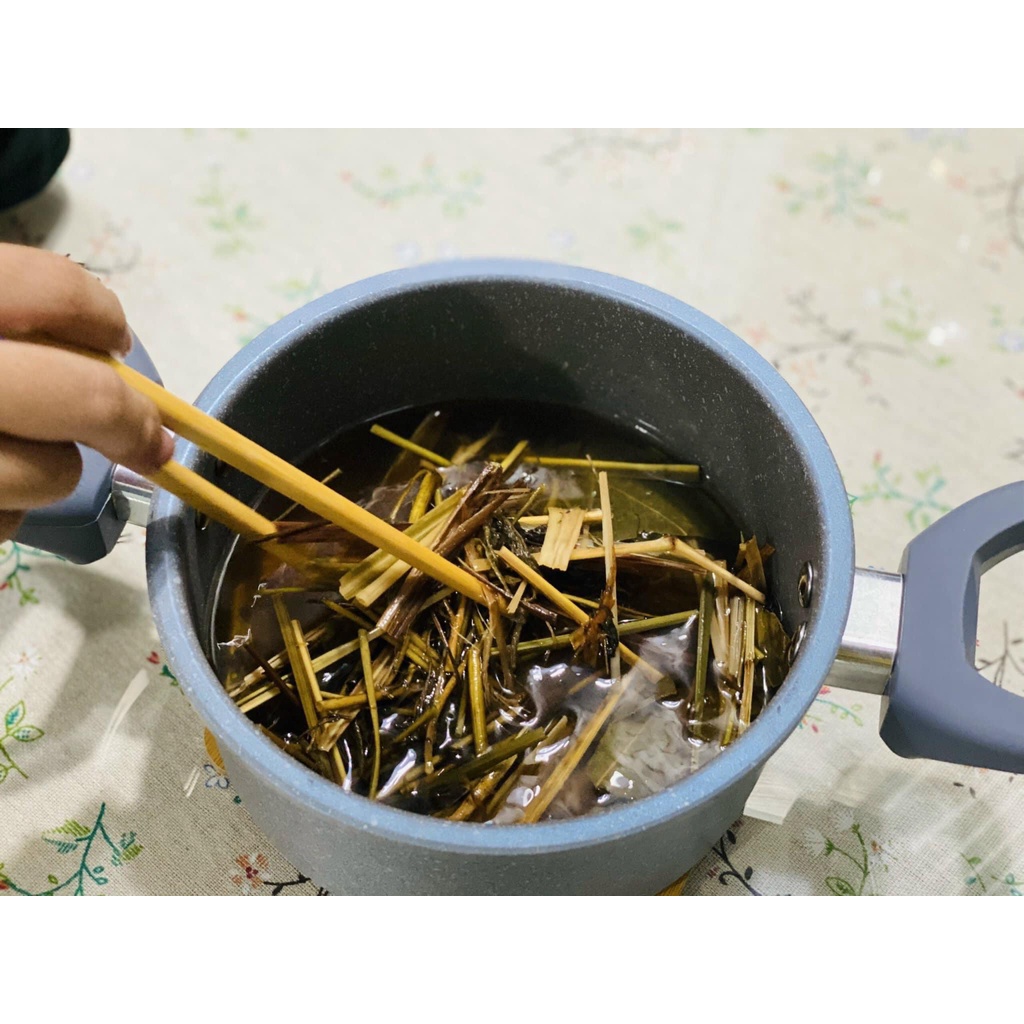 Lá Xông Thảo Dược Giải Cảm Sấy Lạnh The Moshav Farm Combo 2 và 4 gói