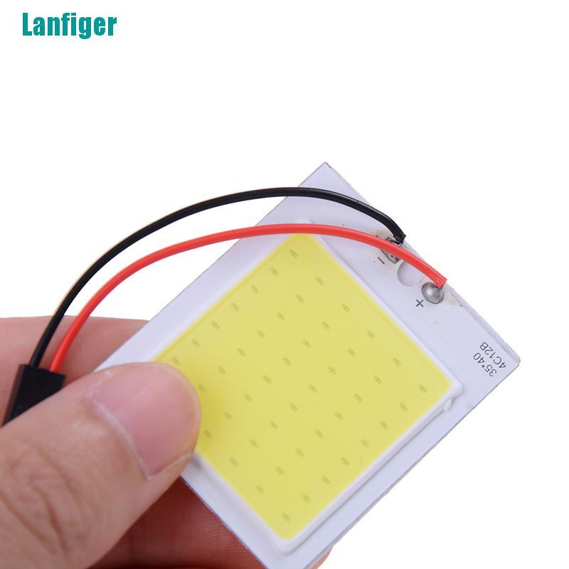 Bảng đèn Led 48 Smd Cob 3w 12v gắn trần xe hơi