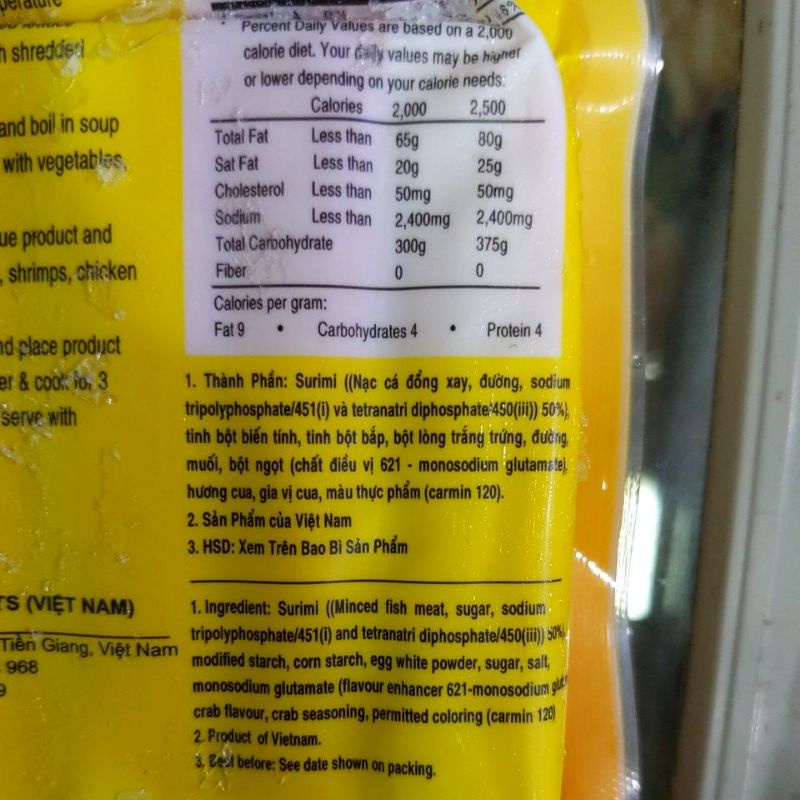 Thanh cua Lichuan 500g