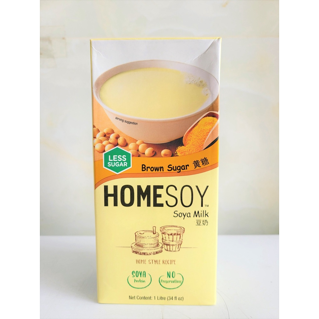 SỮA ĐẬU NÀNH ĐƯỜNG NÂU   HOMESOY Soya Milk