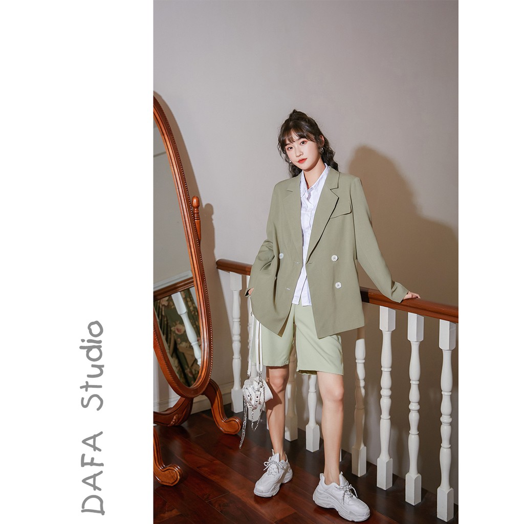 Sẵn Đen (Hàng Đẹp)Ảnh thật 6 hình cuối-2W437.Áo blazer phối dây lưng thiết kế độc đáo Hàn Quốc | BigBuy360 - bigbuy360.vn