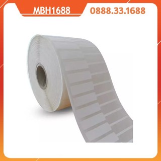Decal pvc in tem nhãn vàng bạc 40x11