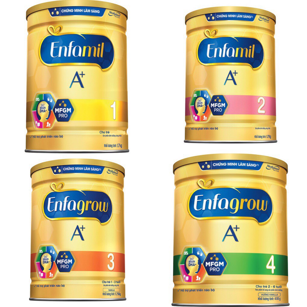 Sữa Bột Enfagrow A+1234 - 1.7kg
