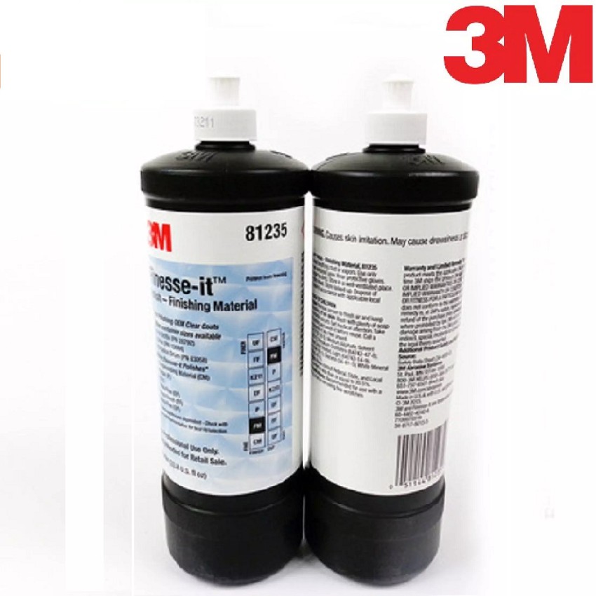 Chất Đánh Bóng Nhanh Chóng 3M Polish Finishing Material 81235 giúp loại bỏ các vết xoáy và vết trầy xước