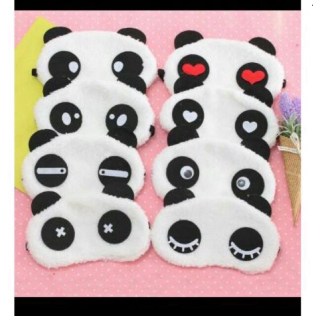💗 bịt mắt ngủ gấu trúc so cute