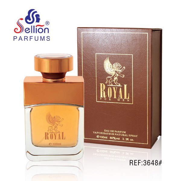 (CÓ VIDEO TỰ QUAY) Nước hoa nam Sellion Royal Nâu 100ml