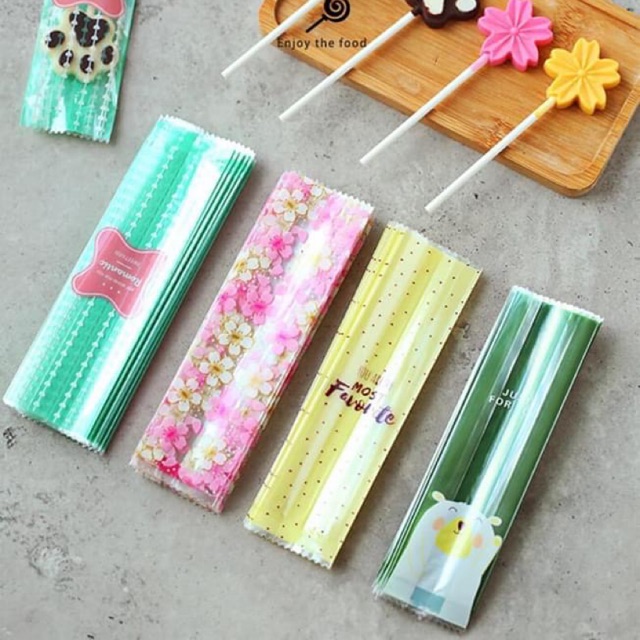 50 túi đựng kẹo dài kt 15x4cm