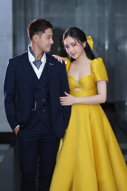 ẢNH VÀ VIDEO THẬT 10000% _ ĐẦM XOÈ TAY PHỒNG KHOÉT NGỰC - kèm nơ cài tóc