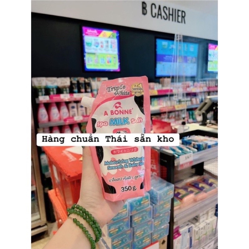 MUỐI TẮM BÒ SỮA TẨY TẾ BÀO CHẾT 350g - TẨY DA CHẾT