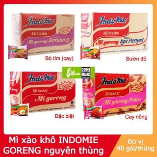 Thùng mì xào indo 40 gói ( có mix vị )