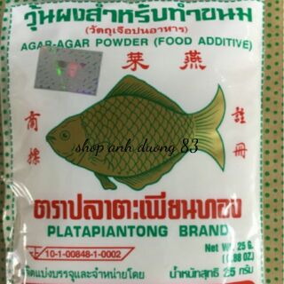 Bột rau câu con cá vàng Thái Lan 25gram