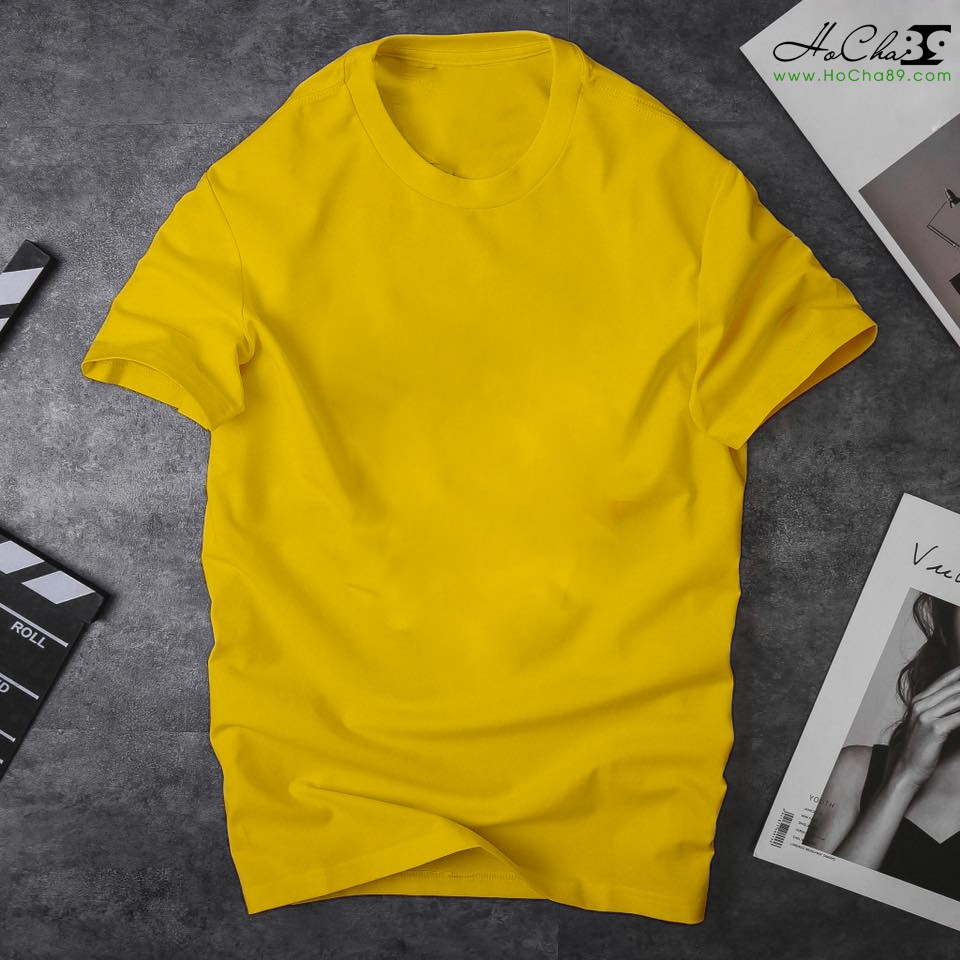 Áo thun DISNEY MICKEY Cao Cấp - Màu VÀNG | Vải Cotton 4c Siêu Mềm Mịn (Không đúng Cotton đền tiền tặng áo - Hình Thật) | BigBuy360 - bigbuy360.vn