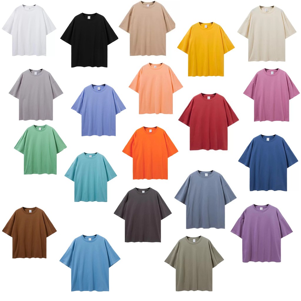 ÁO THUN UNISEX BASIC COLOURFULL BE THIRD-1309