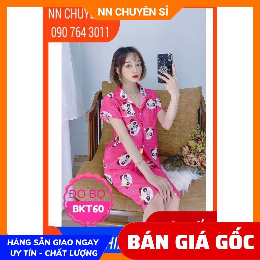 ẢNH THẬT ⚡ PIJAMA KATE QUẦN LỬNG - BỘ KATE IN HÌNH HOẠT HÌNH - BỘ NGỦ KATE