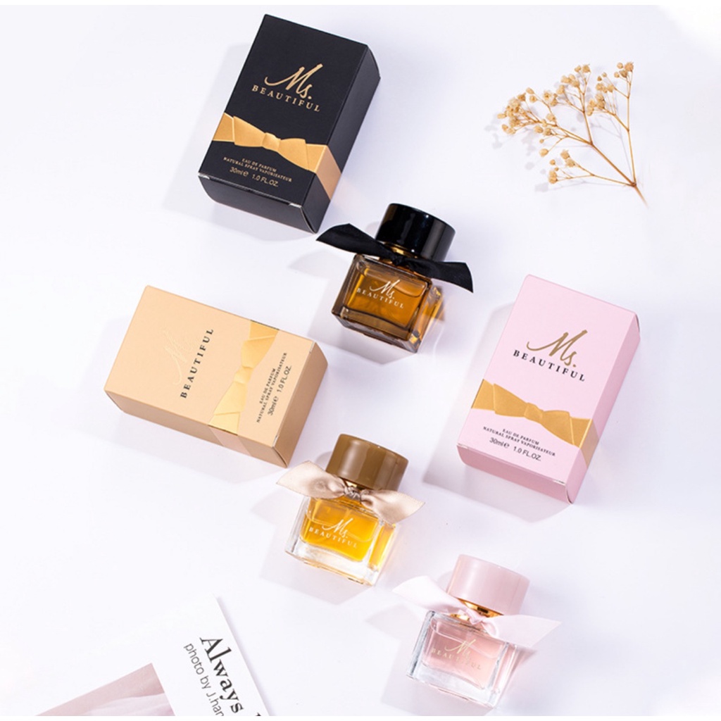[HOT] Nước Hoa Nữ Thơm Lâu Chính Hãng MsBeautyful Cao Cấp Mang Hương Thơm Sang Trọng, Quyến Rũ, 30ml