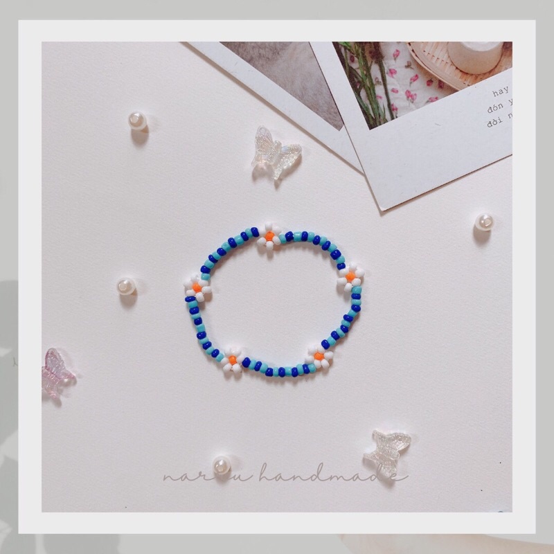 Vòng tay handmade hoa cúc IU 💕