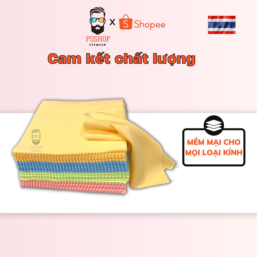 Khăn Lau Kính Đa Năng Chuyên Dụng - Lau Mắt Kính Cận Mặt Kính Điện Thoại POSHOP