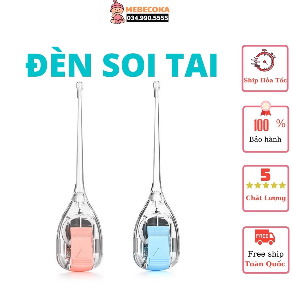 Đèn soi tai hình GIỌT NƯỚC loại CAO CẤP ,lấy ráy tai,ngoáy tai có đèn cho bé yêu
