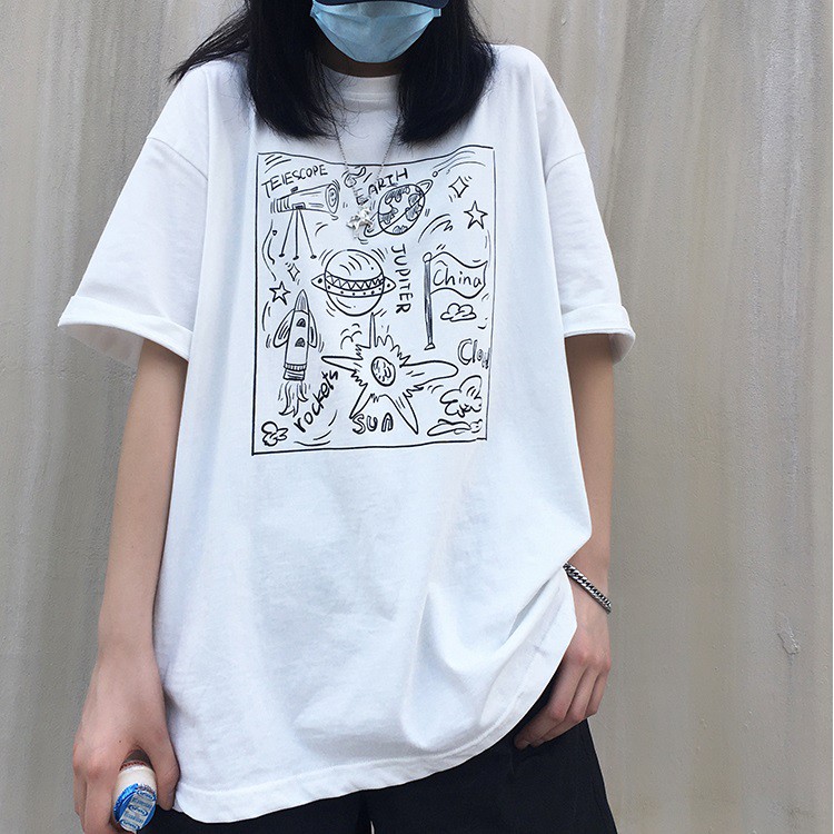 Áo thun tay lỡ form rộng unisex Tiger.86 AFR215
