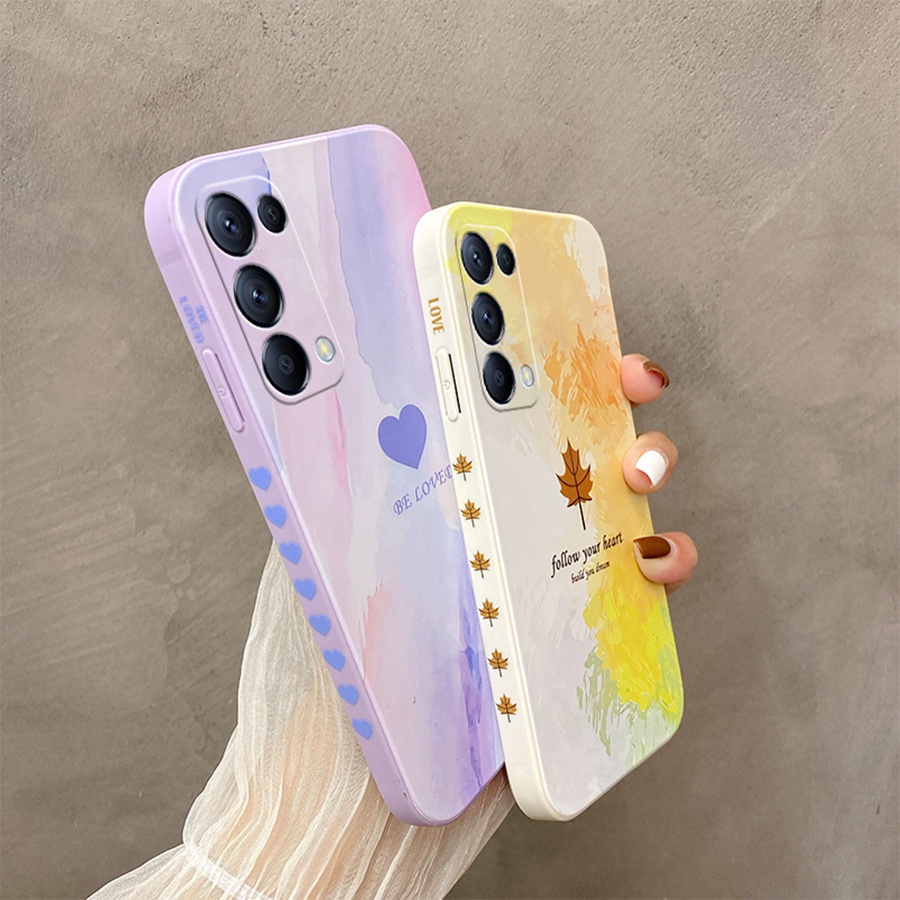 ốp lưng OPPO Reno5 ốp lưng OPPO Reno 5 5G tpu Ốp Điện Thoại Silicone Mềm Chống Sốc Họa Tiết Hoạt Hình Cho OPPO Reno 5
