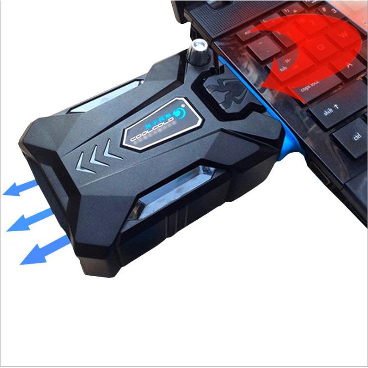 Quạt hút gió tản nhiệt laptop Coolcold - Hiệu năng cao, chống ồn