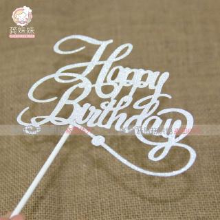 Topper hpbd uốn bạc