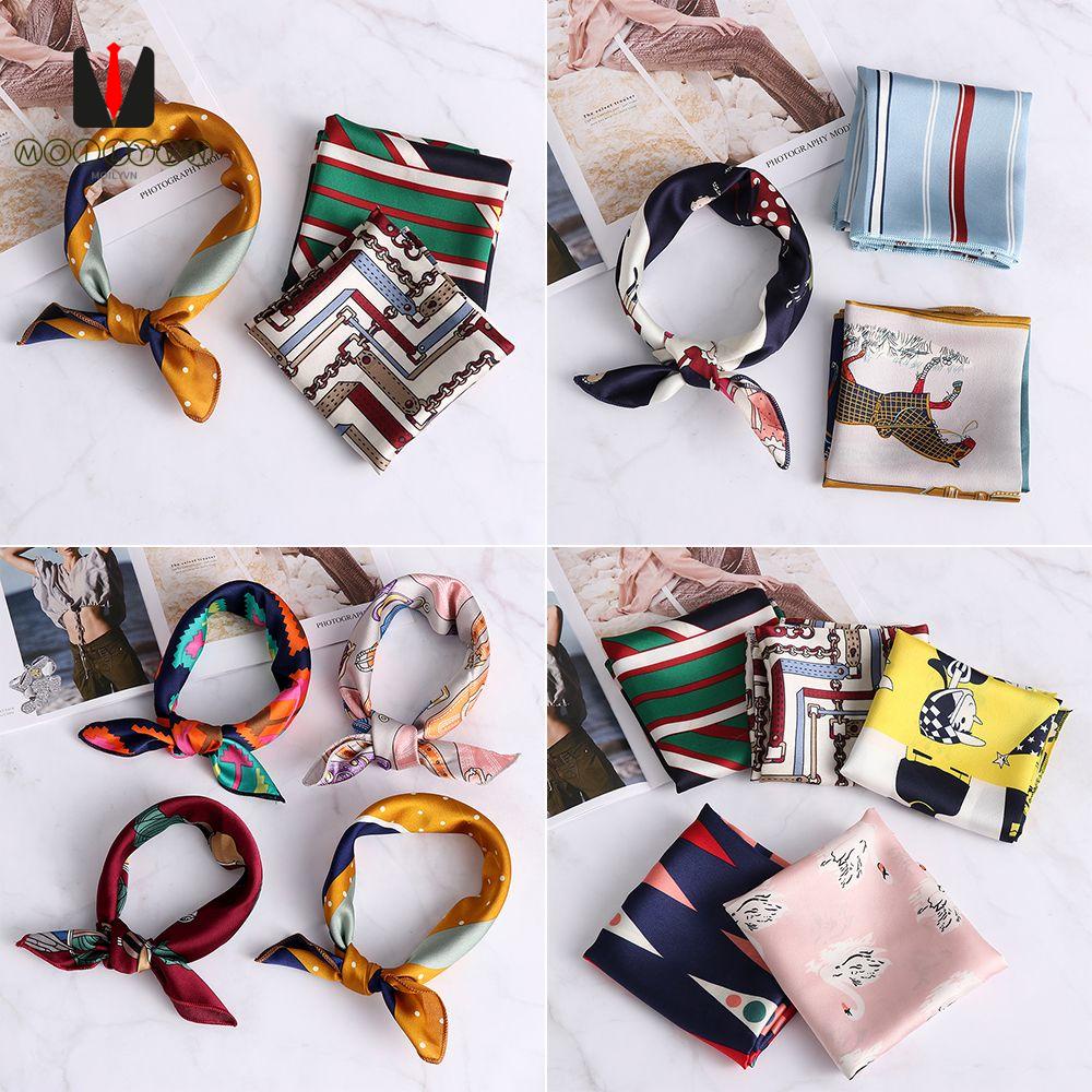 Khăn lụa đa năng phong cách cổ điển thời trang dành cho nữ