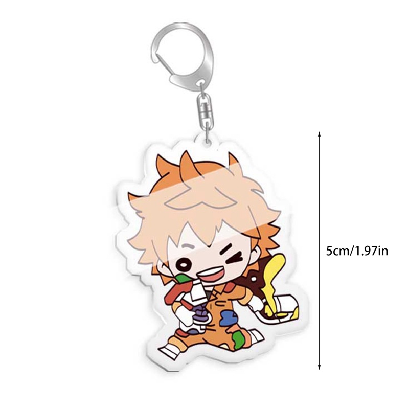 Tmdbyx Pop Anime Haikyuu!! Móc Khóa Hình Nhân Vật Hinata Shoyo Kageyama Tobio