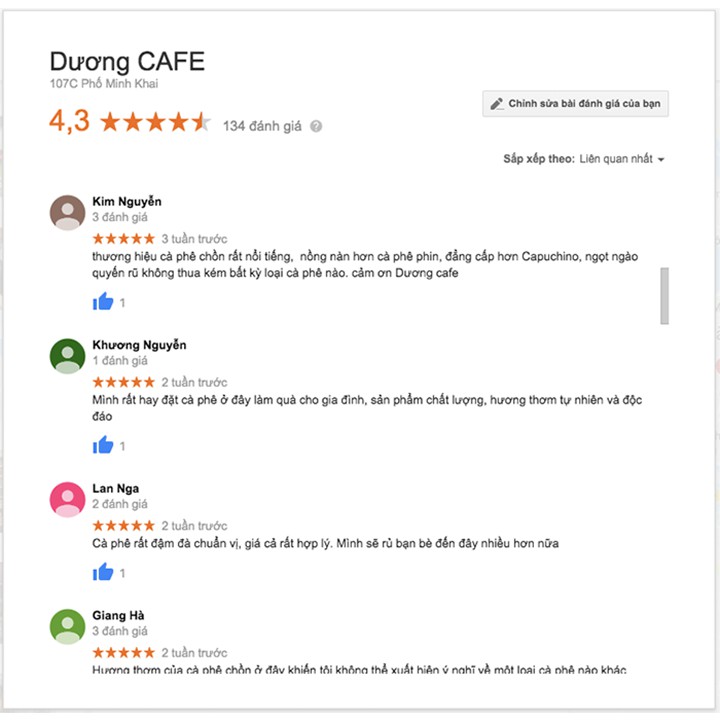 [Combo 5 Gó]i Cà phê Dừa hòa tan - RANG XAY NGUYÊN CHẤT- thơm ngon béo  ngậy -Gói 120 gr - Dương Cafe | BigBuy360 - bigbuy360.vn
