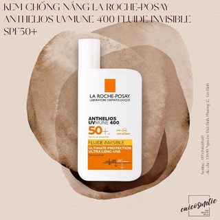 [SPF 50+] La Roche-Posay Anthelios Shaka fluid SPF50+- Kem Chống Nắng Thế Hệ Mới 50ml