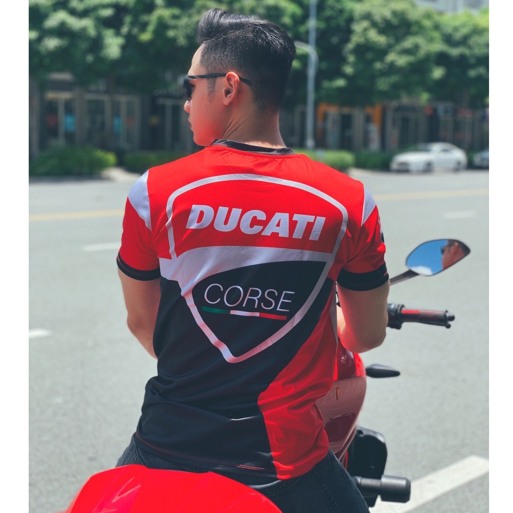 Áo thun DUCATI co giãn 4 chiều