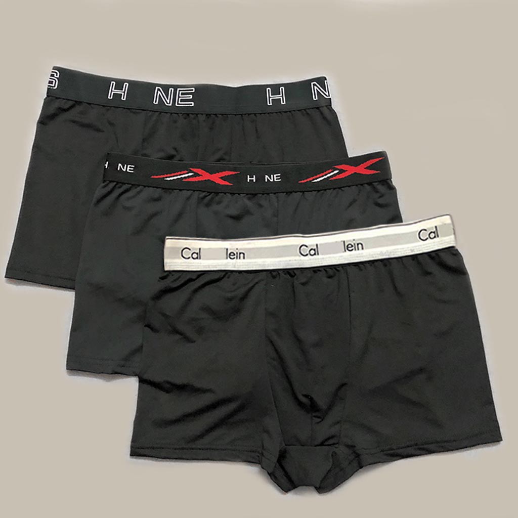 Set 5 quần lót boxer nam cotton thun lạnh, quần sịp đùi nam nhiều lưng co dãn 4 chiều thấm hút tối đa