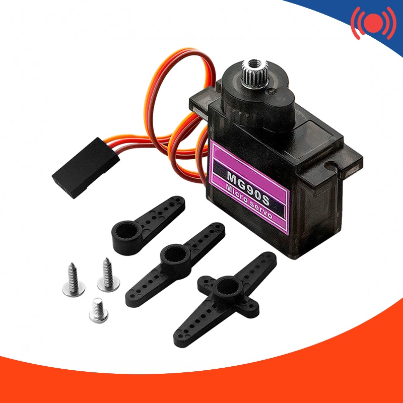 Động cơ servo nhông kim loại 14g Tower Pro MG90S