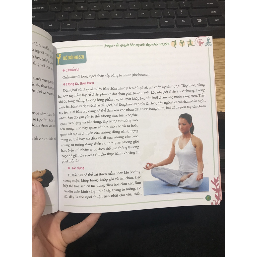 Sách - Yoga bí quyết bảo vệ sắc đẹp cho nữ giới , kèm đĩa CD ( Minh Lâm )