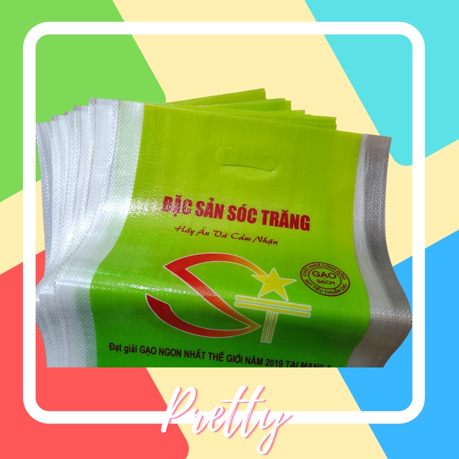 Túi đựng gạo ⭐FREE SHIP⭐ ST25 PP  màu sắc chi tiết đẹp dày chắc chắn