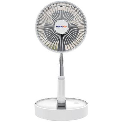 Quạt sạc điện gấp gọn Nanoco NFF1617 với 4 chế độ gió