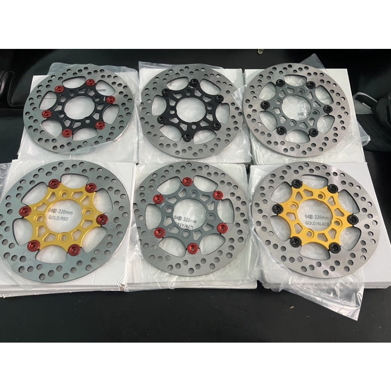 Đĩa size 220 mẫu ngôi sao dành cho xe dưới 150 phân khối