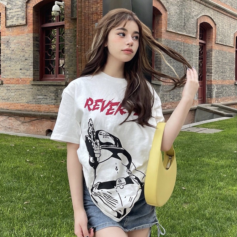 Reverie Tee - Áo thun phong cách streetstyle Treminal màu trắng - A035