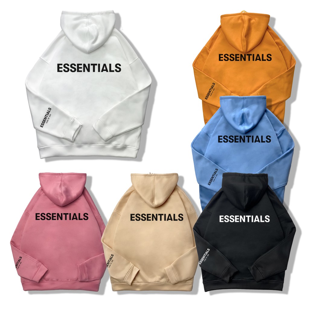 Áo hoodie ESSENTIALS nam nữ oversize Wado mùa thu đông dáng unisex form rộng chất nỉ bông