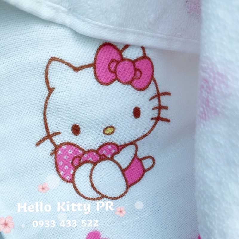 Khăn mặt, khăn tắm Hello Kitty