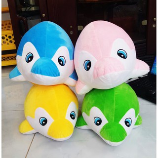 THÚ BÔNG CÁ VOI SIÊU ĐÁNG YÊU (DÀI 40CM) VẢI NHUNG CAO CẤP, MỀM MỊN SIÊU XỊN